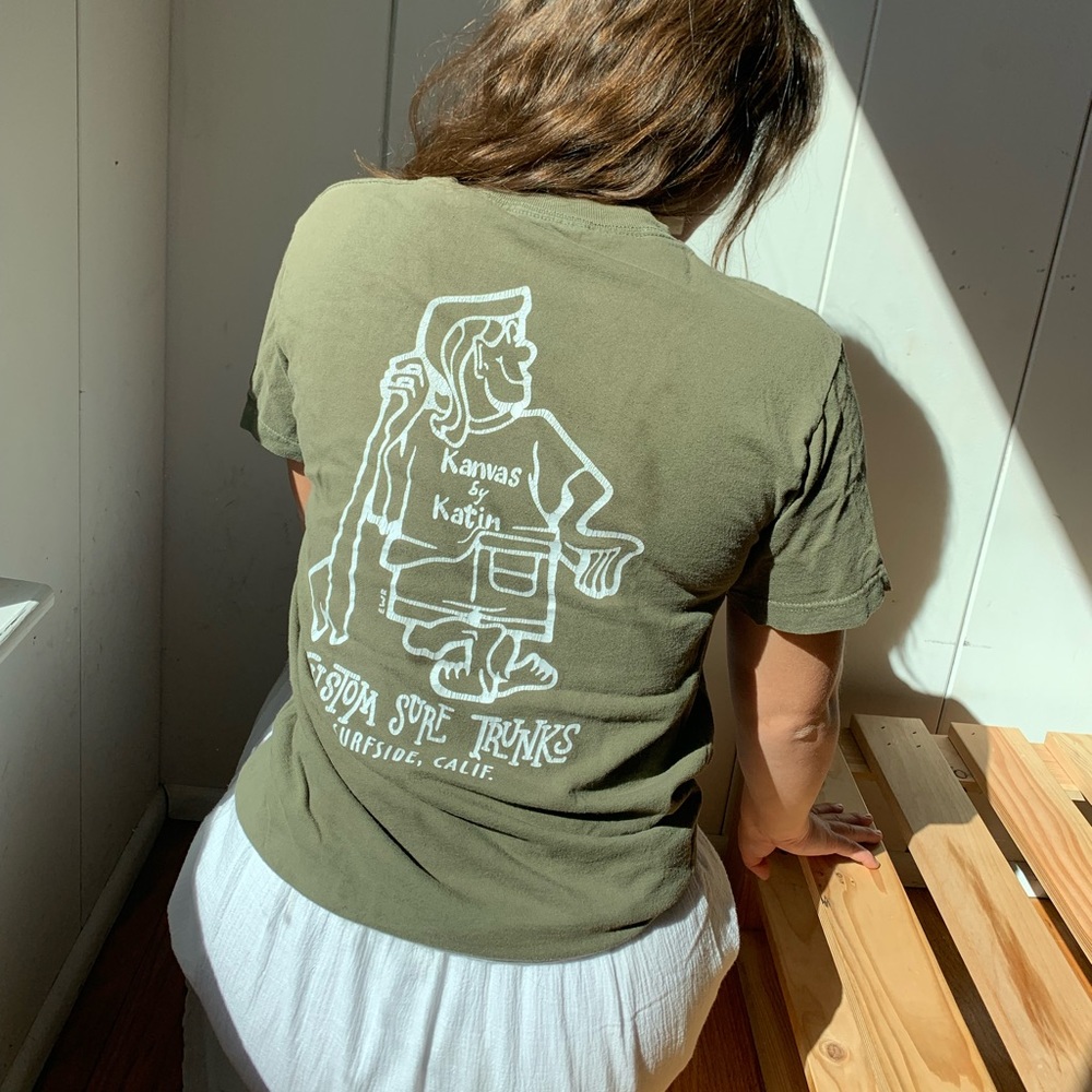 Kanvas by Katin army green T shirt